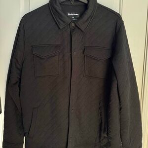 NEW Dakine Men's Quilted Black Shirt Jacket size XL